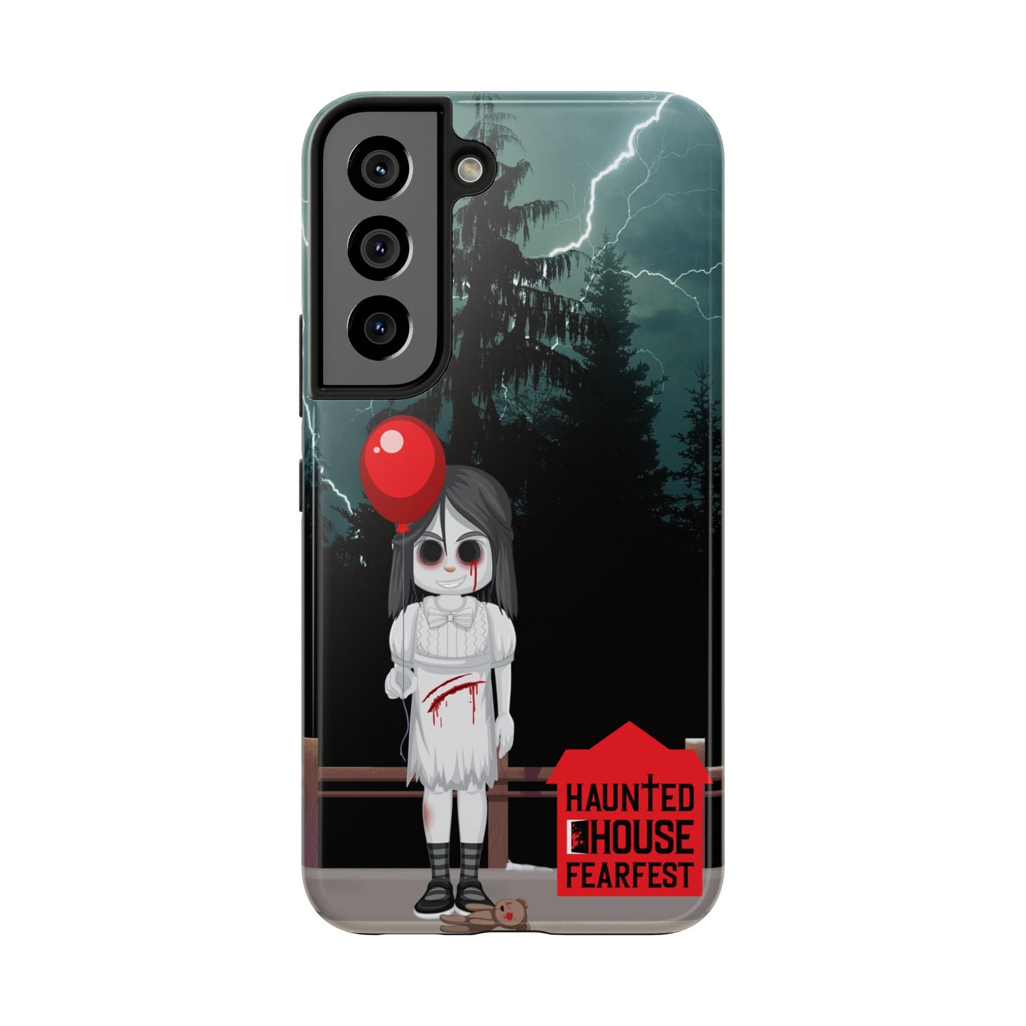 Scary Girl Phone Cases