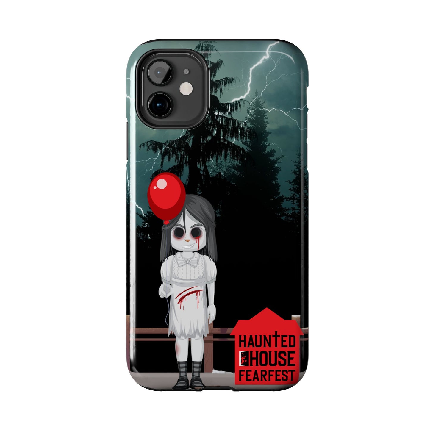 Scary Girl Phone Cases