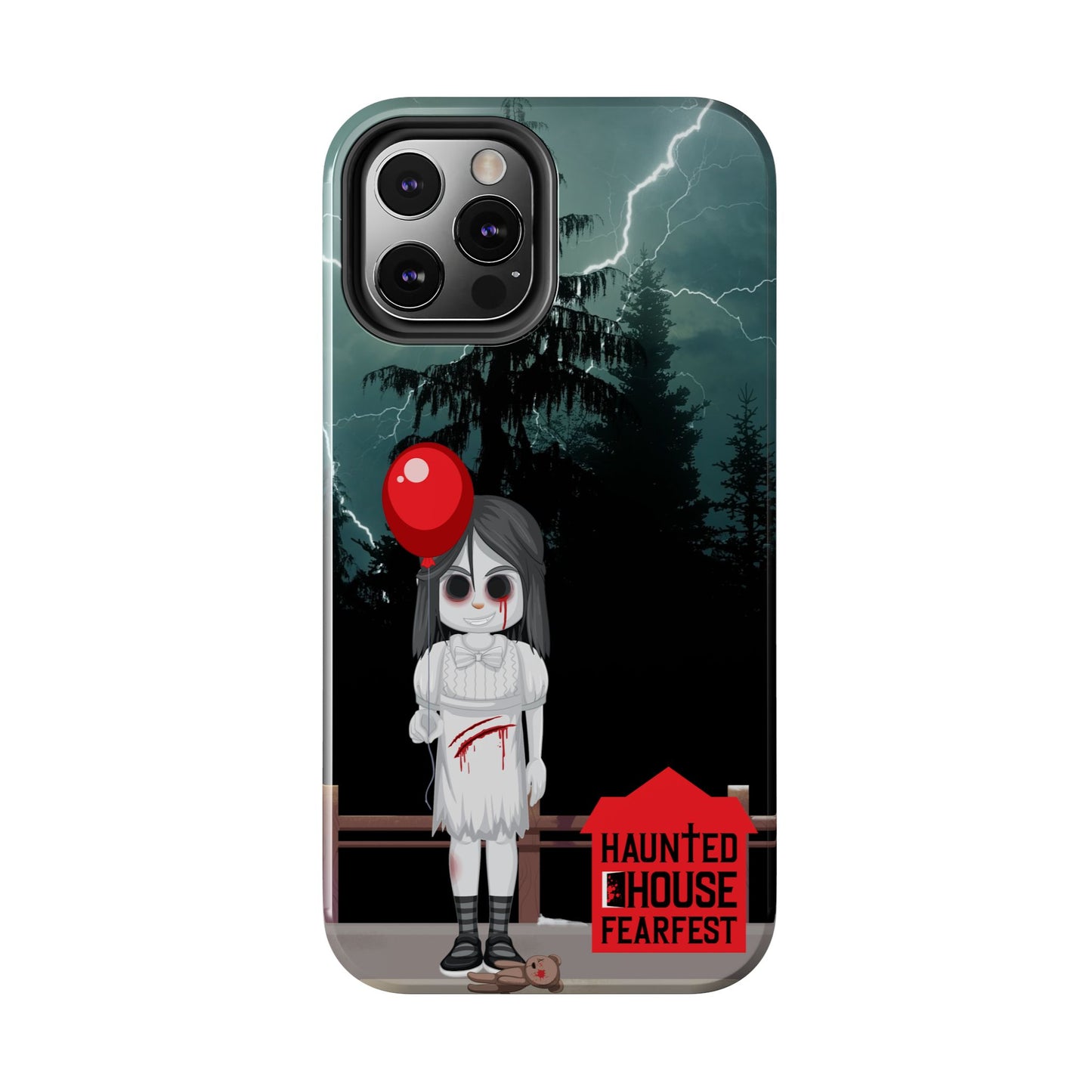 Scary Girl Phone Cases