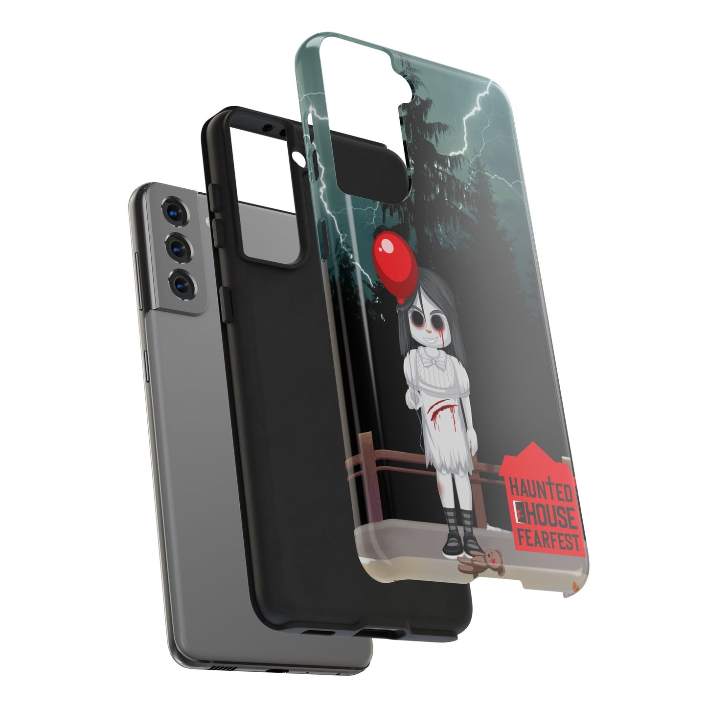 Scary Girl Phone Case