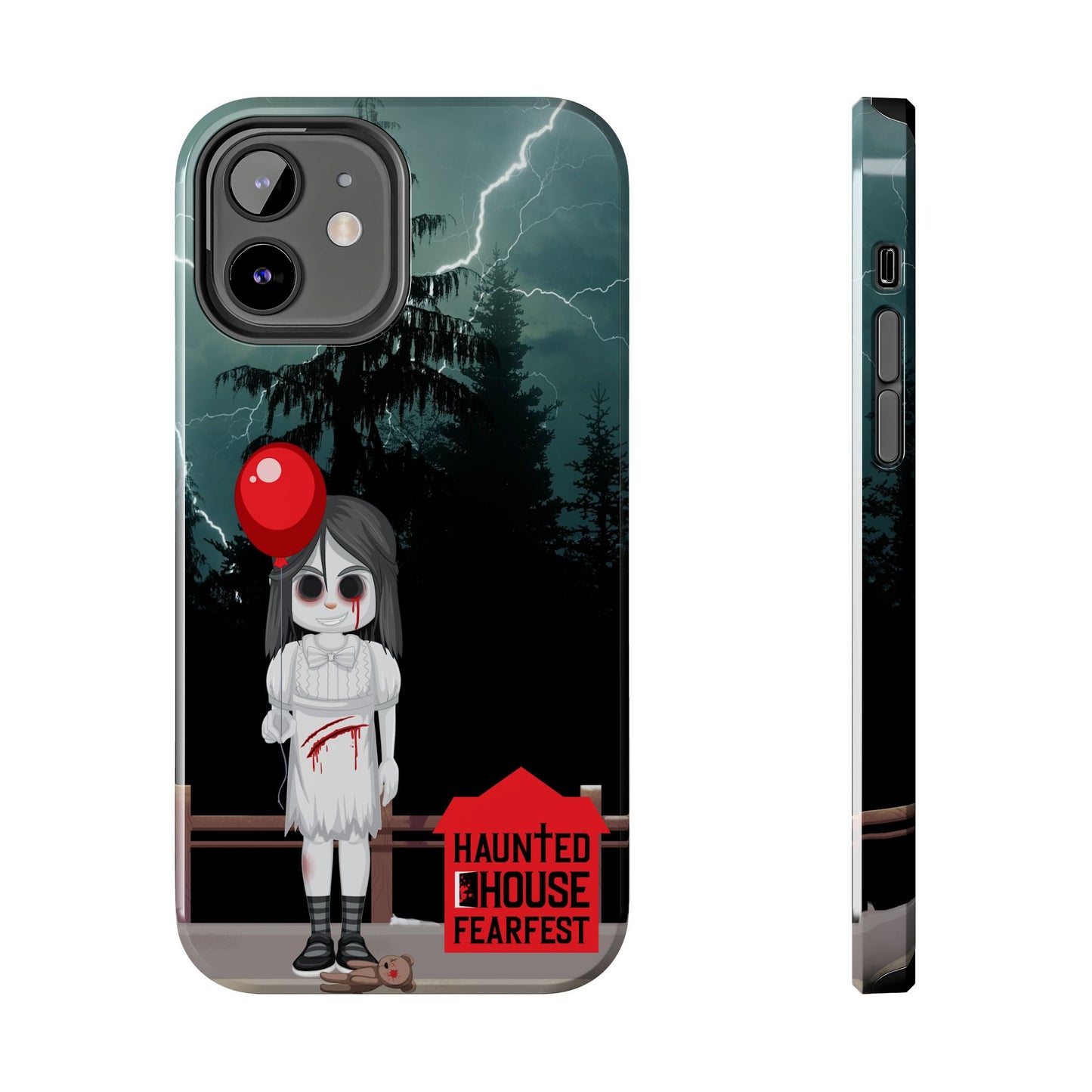 Scary Girl Phone Cases