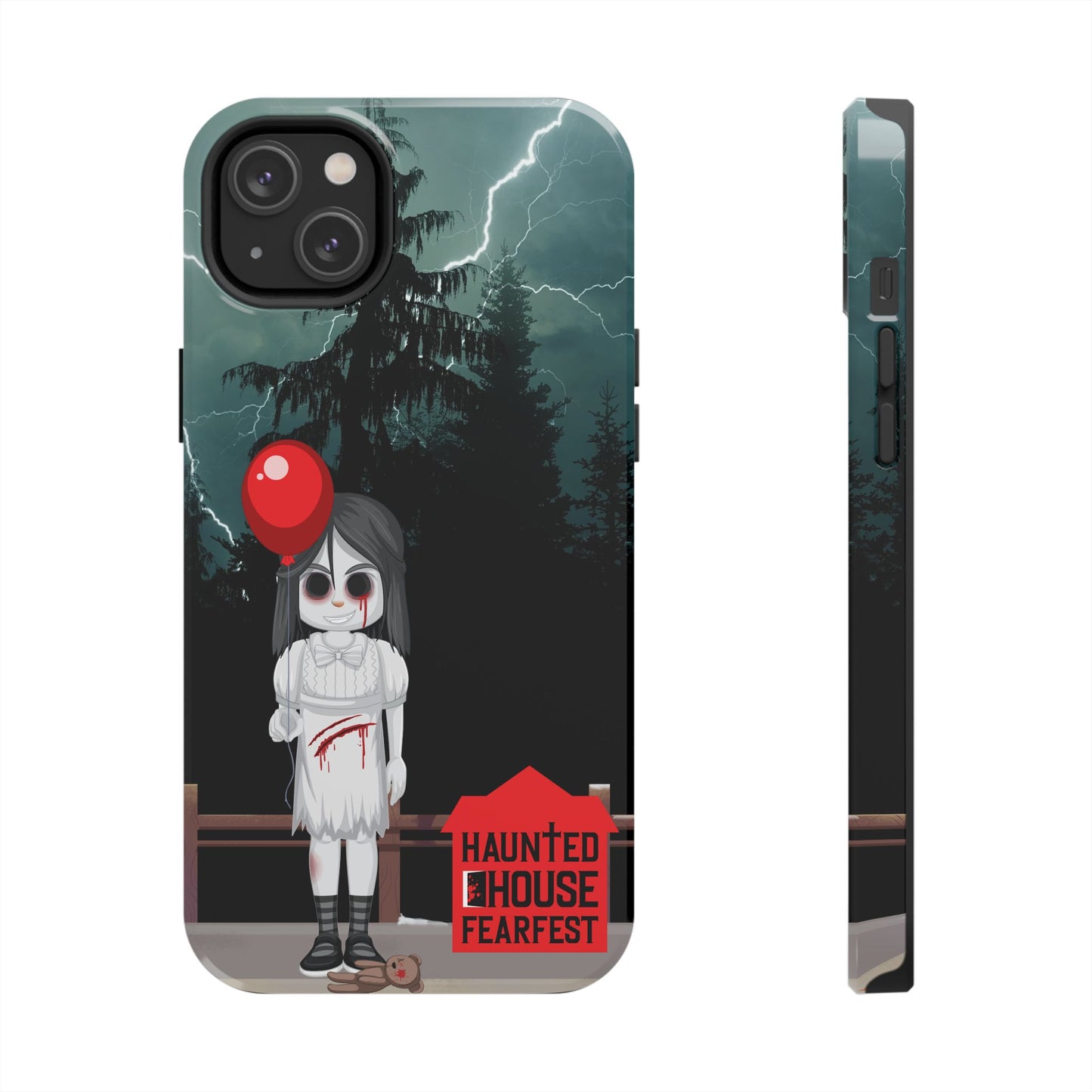 Scary Girl Phone Cases