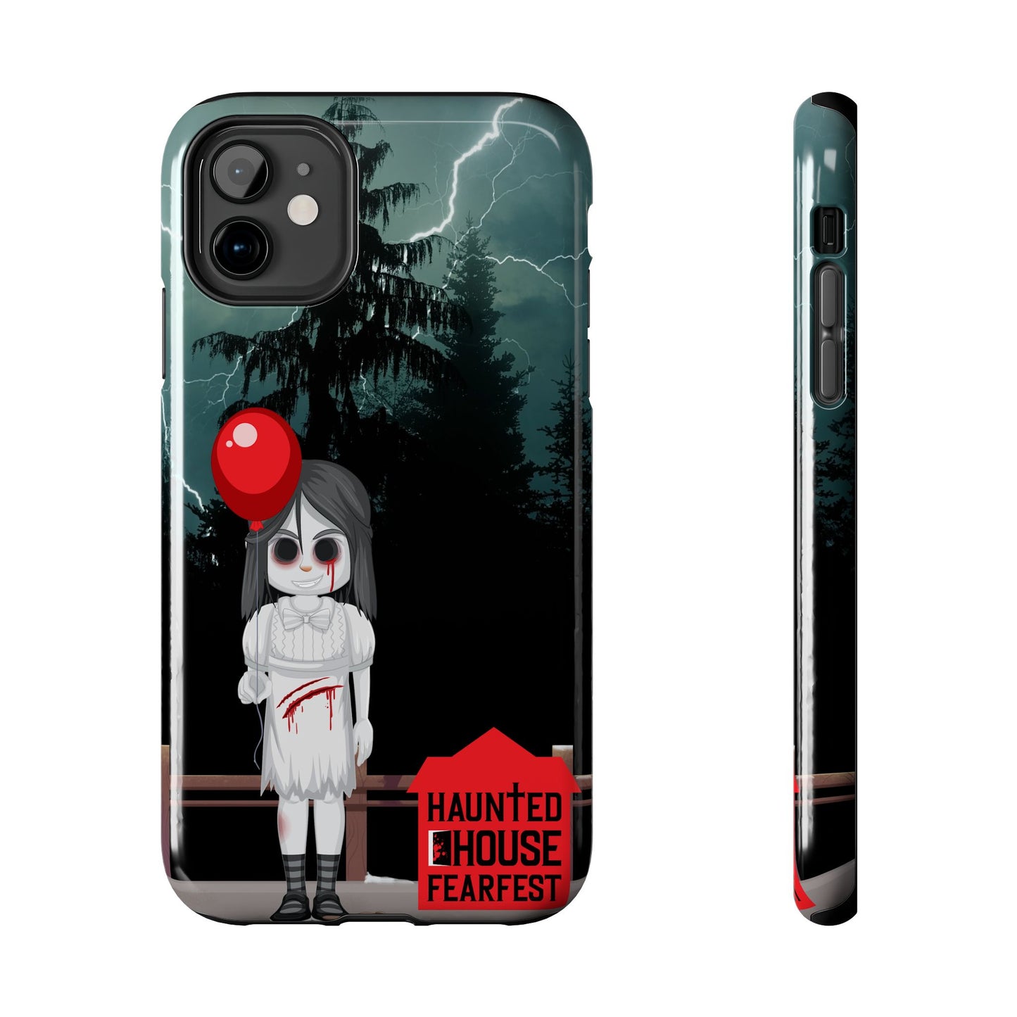 Scary Girl Phone Cases