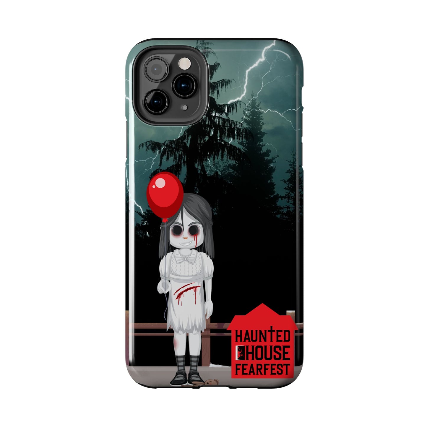 Scary Girl Phone Case