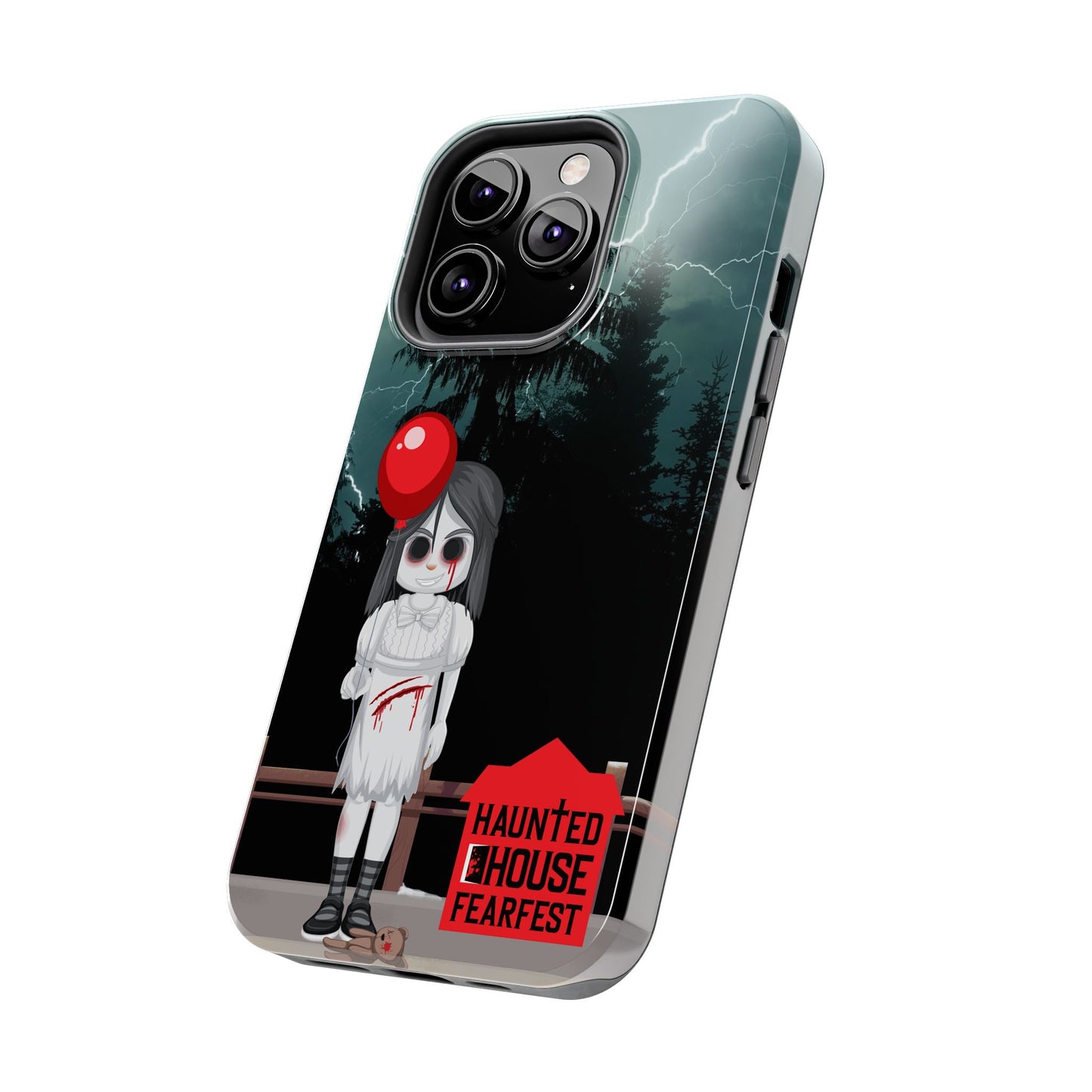 Scary Girl Phone Cases