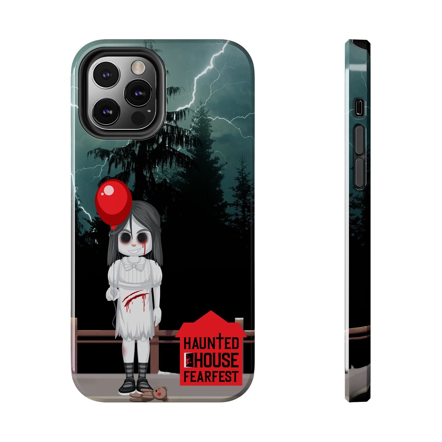 Scary Girl Phone Cases