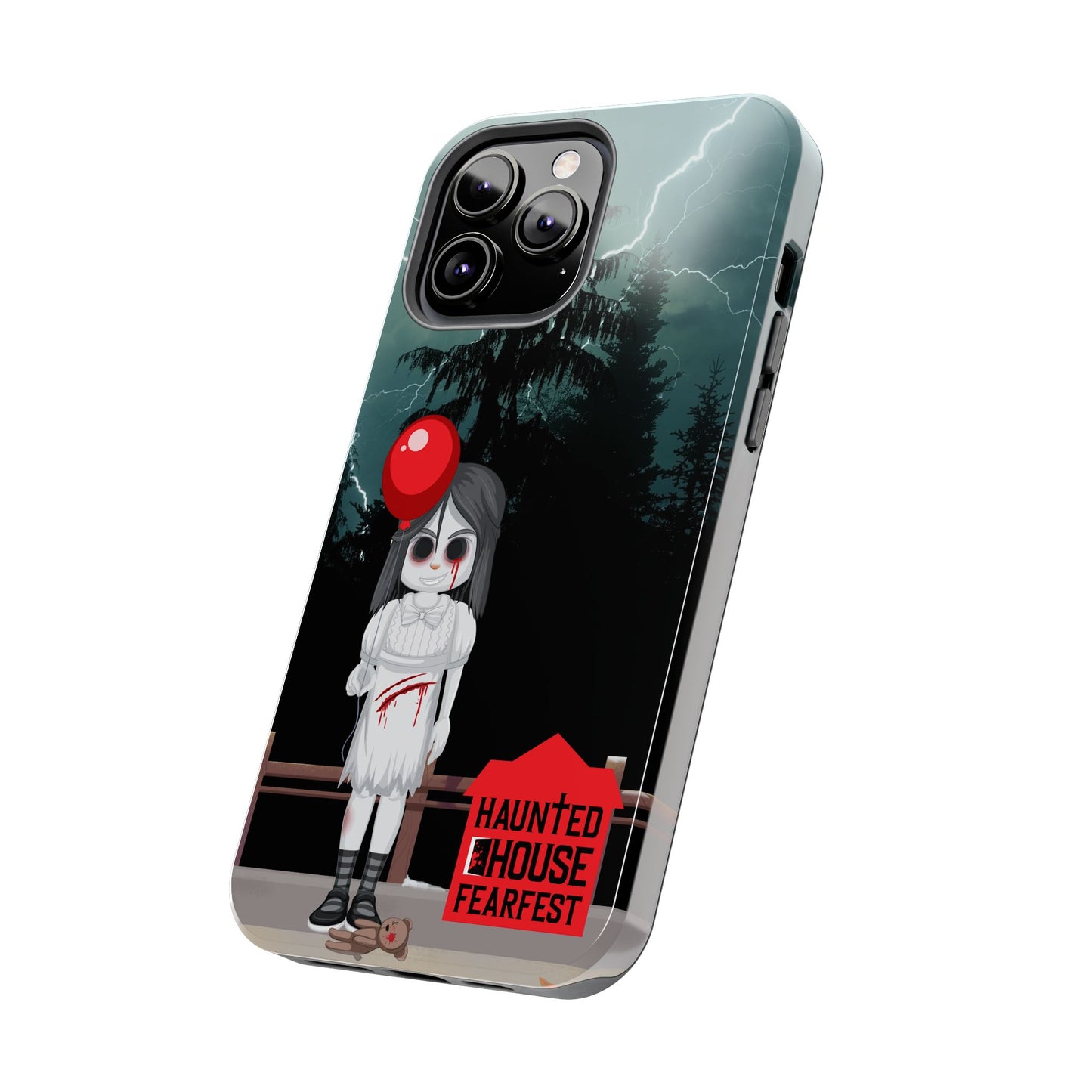 Scary Girl Phone Cases