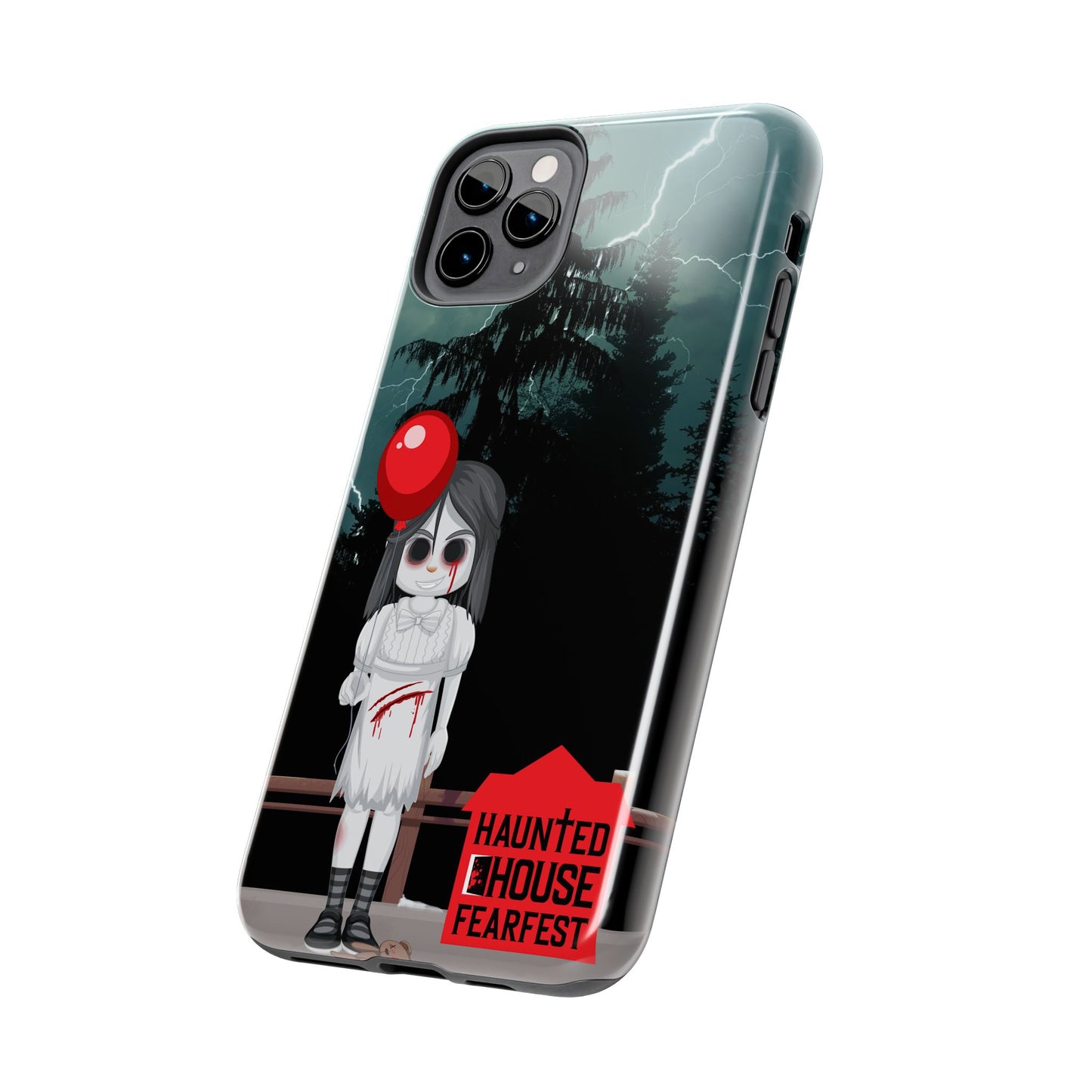 Scary Girl Phone Cases