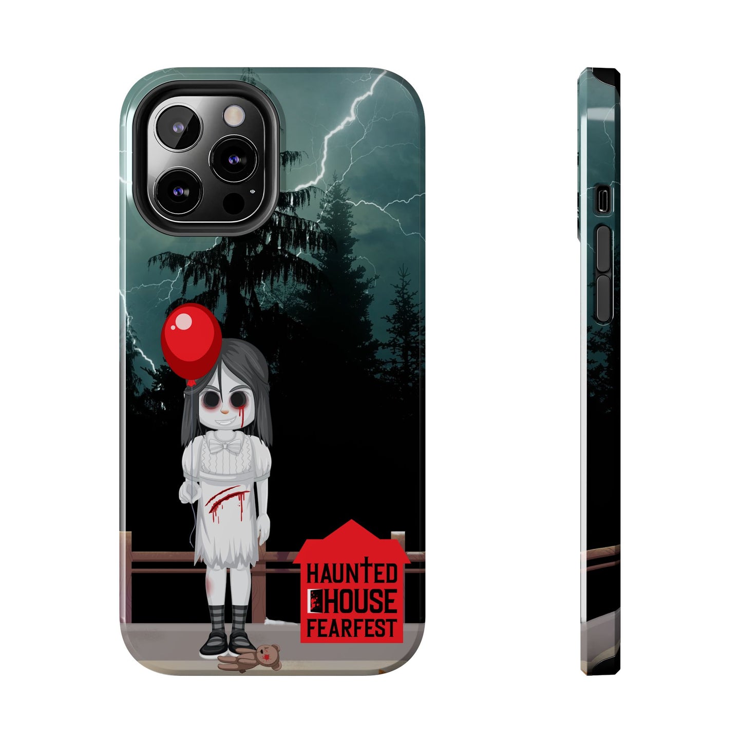 Scary Girl Phone Cases