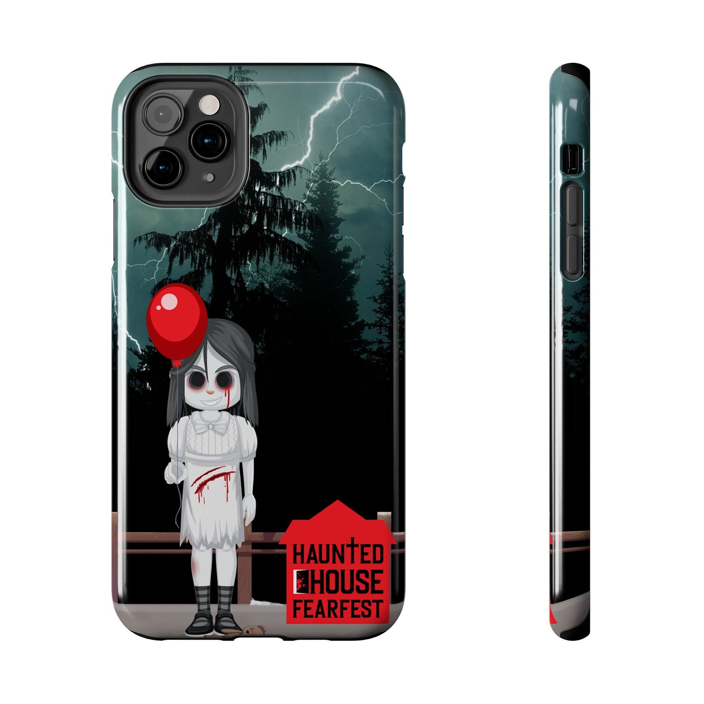 Scary Girl Phone Cases