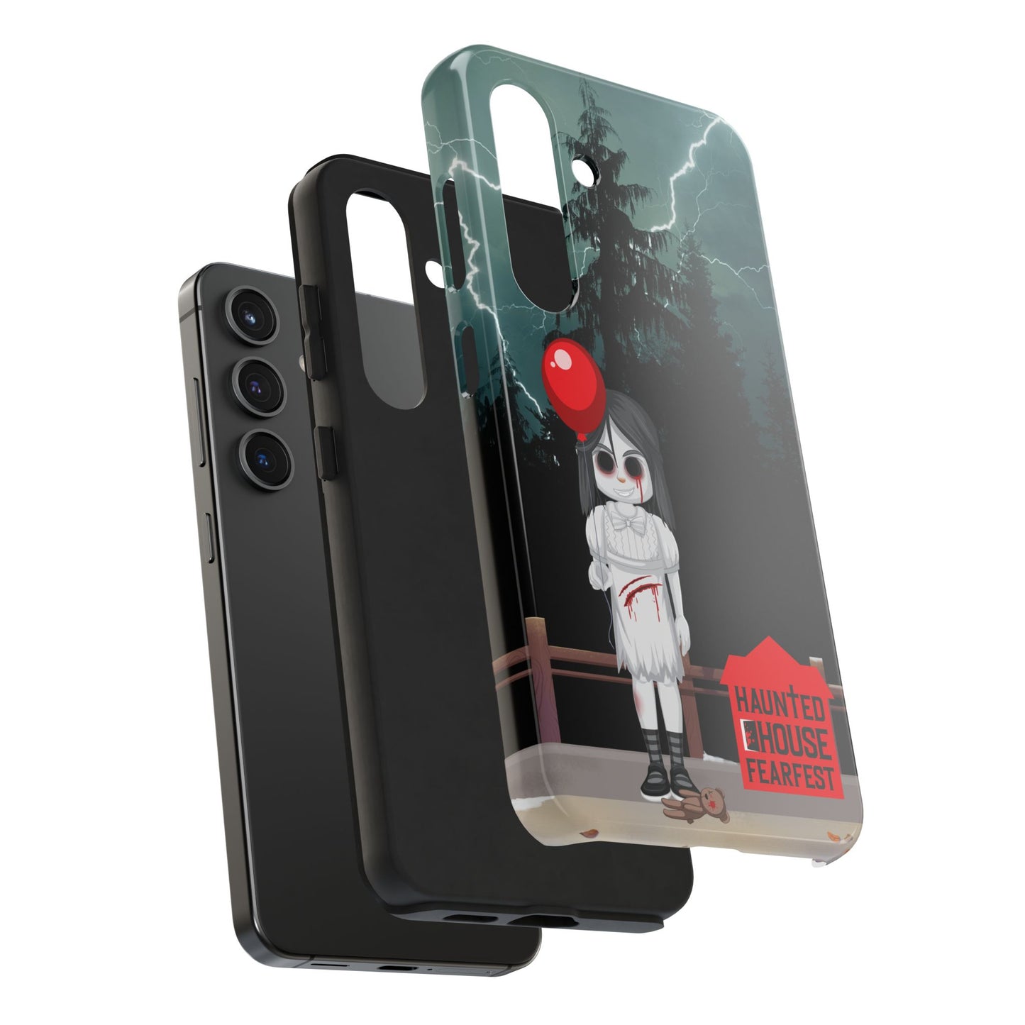 Scary Girl Phone Case