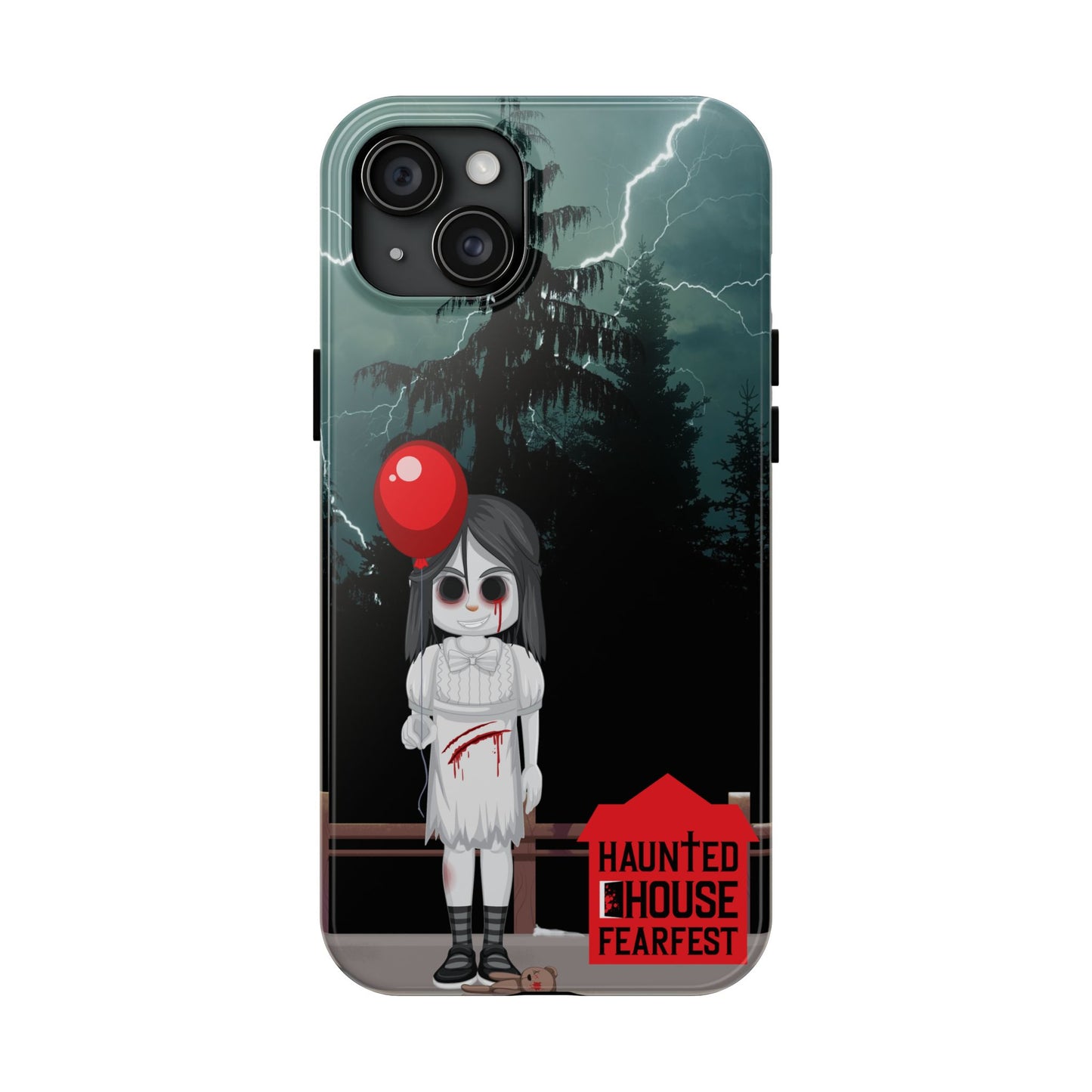 Scary Girl Phone Case