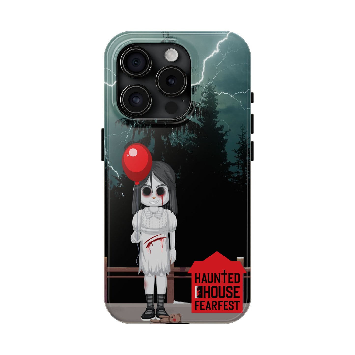 Scary Girl Phone Case