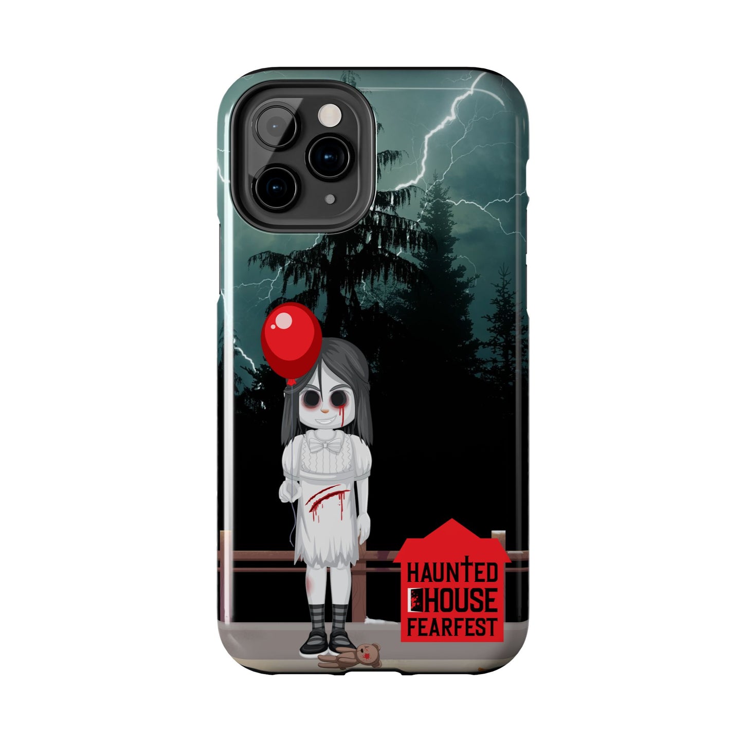 Scary Girl Phone Cases