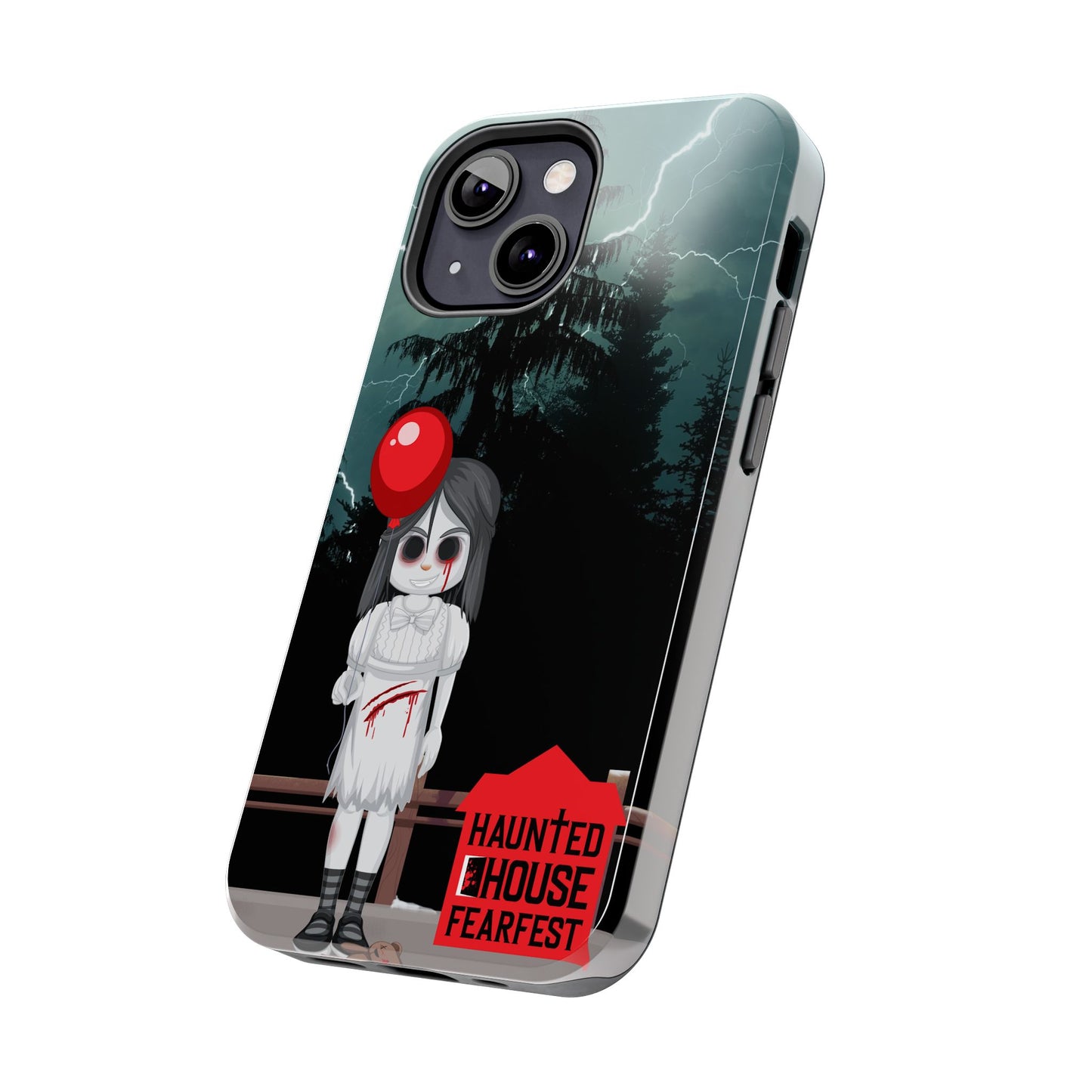 Scary Girl Phone Cases