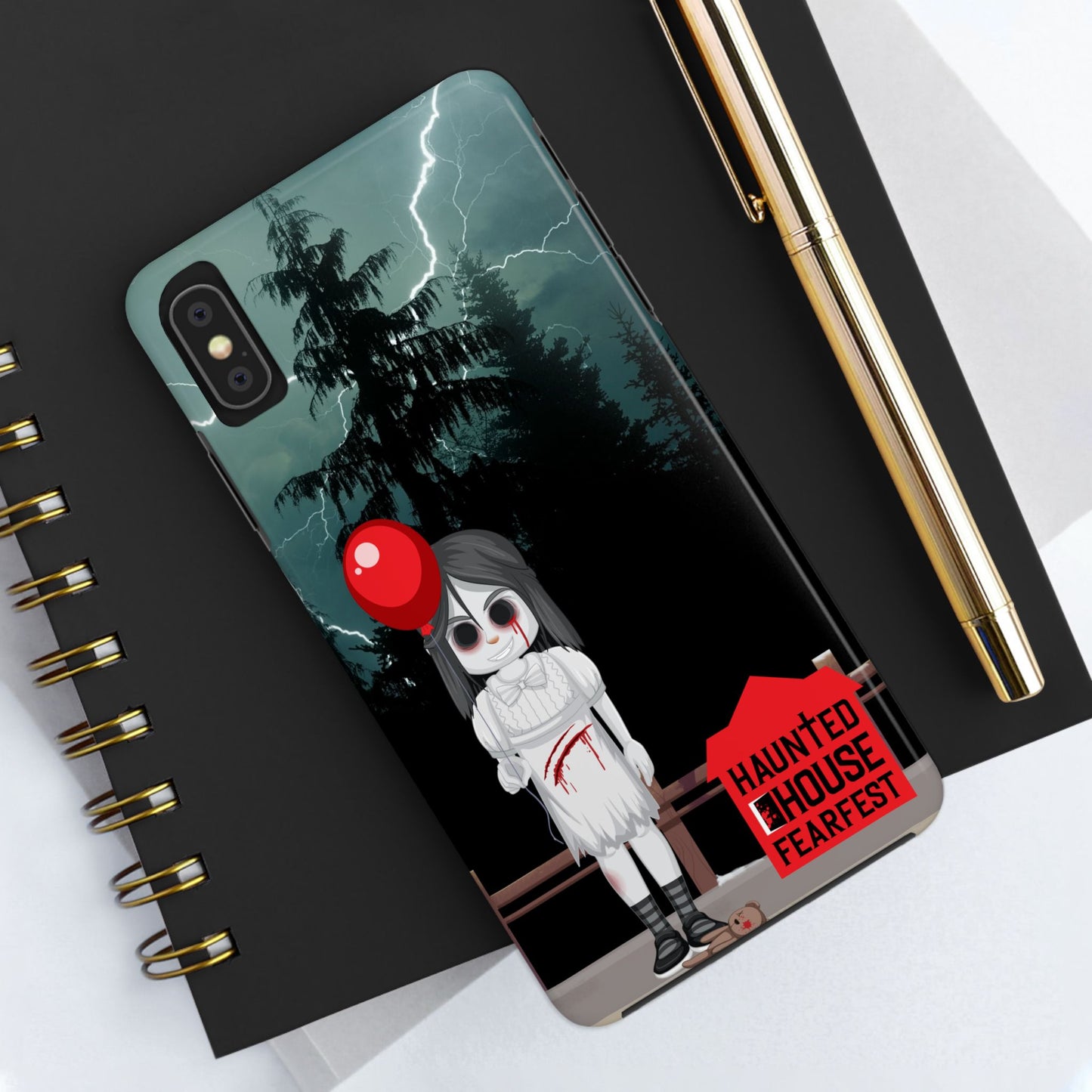 Scary Girl Phone Cases