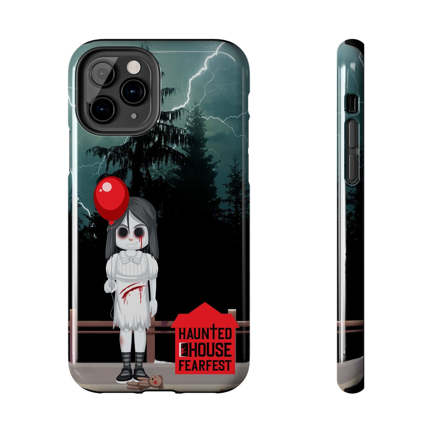 Scary Girl Phone Cases