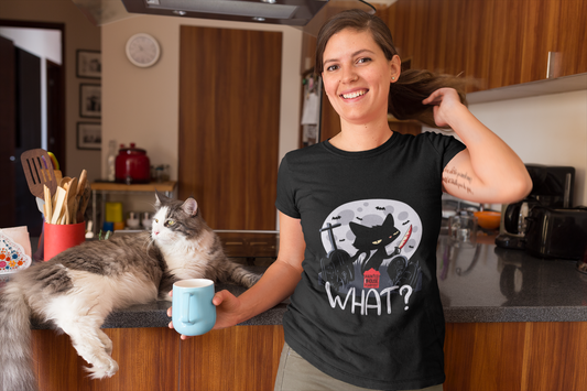 What? Don't Mess with the Cat! Garment-Dyed Unisex T-shirt